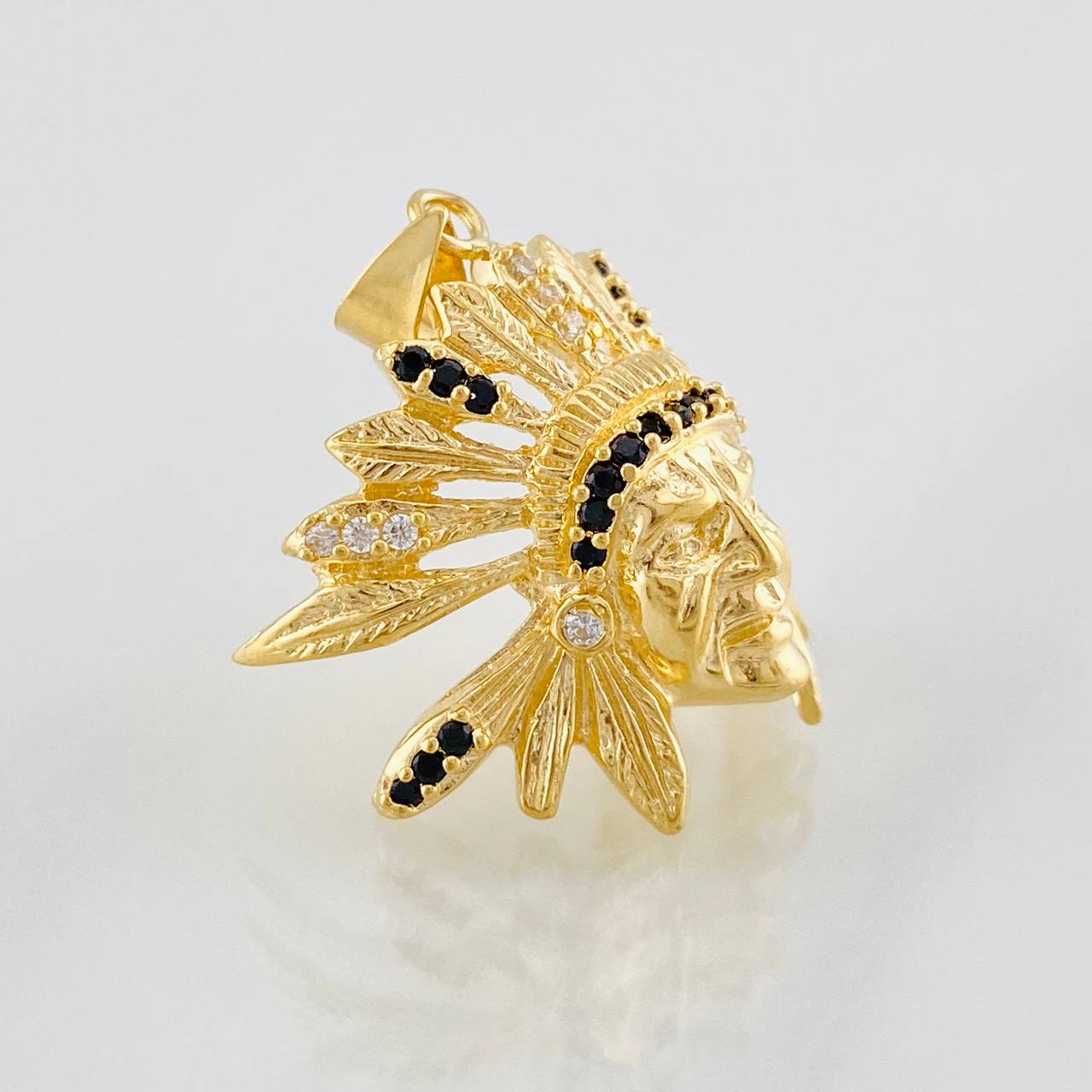 Dije Indio 5.5g / 2.5cm Oro Amarillo 18K