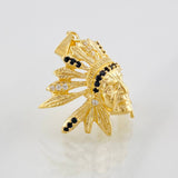 Dije Indio 5.5g / 2.5cm Oro Amarillo 18K