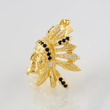 Dije Indio 5.5g / 2.5cm Oro Amarillo 18K
