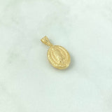 Dije Virgen de Guadalupe 1.3gr / 2.5cm / Oro Amarillo