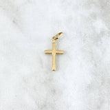 Dije Cruz 0.65gr / 2.5cm / Oro Amarillo