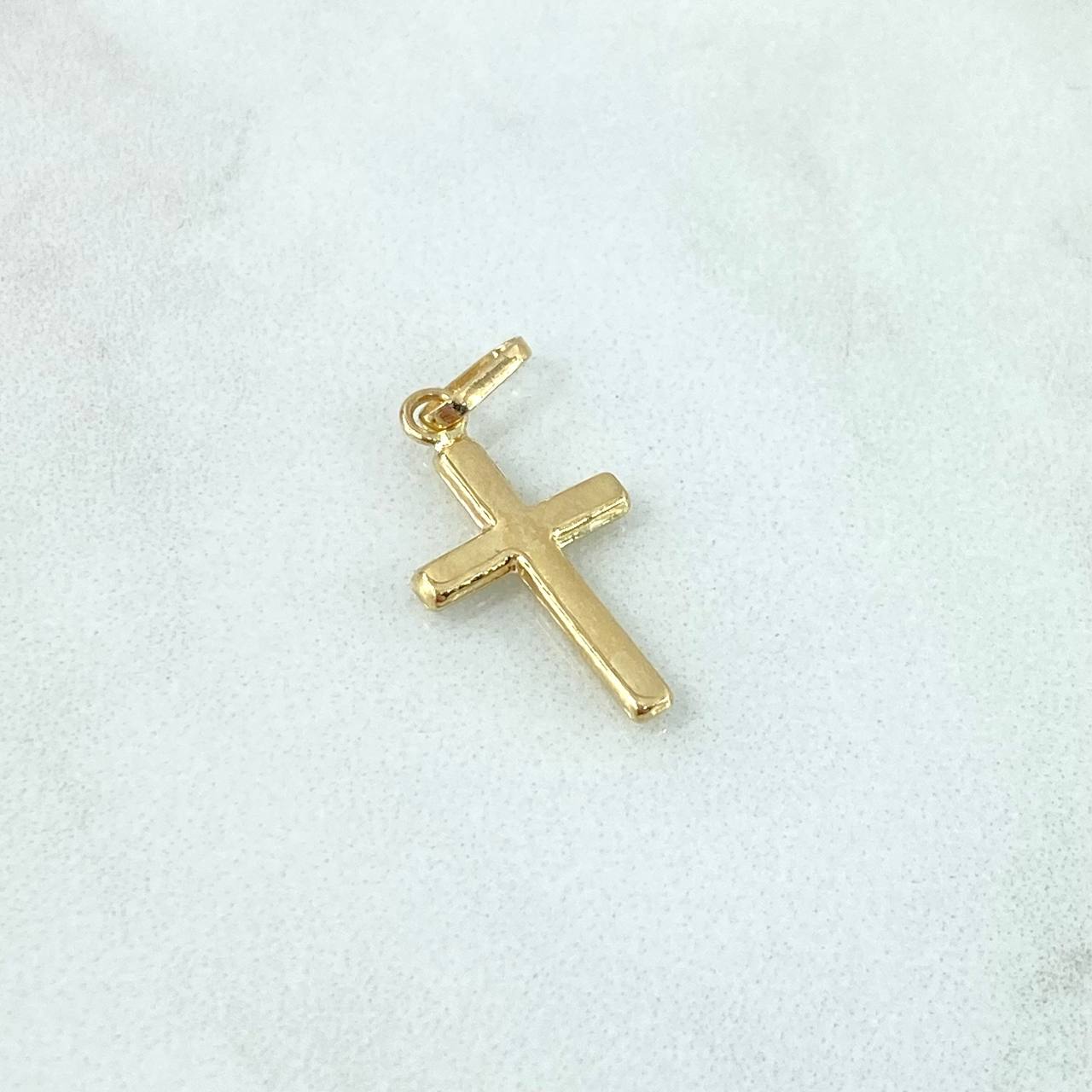 Dije Cruz 0.65gr / 2.5cm / Oro Amarillo
