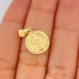 Dije San Benito 0.85gr / 2.2cm / Oro Amarillo 18K $