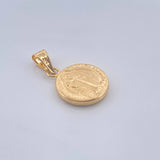 Dije San Benito 0.85gr / 2.2cm / Oro Amarillo 18K $