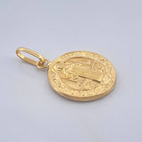 Dije San Benito 0.9gr / 2.03cm / Oro Amarillo 18K $