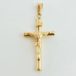 Dije Cristo Cruz 1.35gr / 4cm / Oro Amarillo 18K