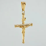 Dije Cristo Cruz 1.4gr / 4cm / Oro Amarillo 18K *