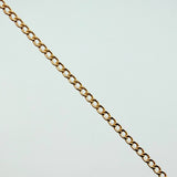 Cadena Mini Cubana 1.5gr / 60cm / 1.5mm Oro Amarillo +1 18K *