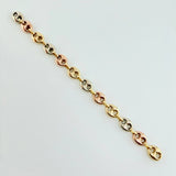 Herraje Retazo GC 12 Eslabones 1.8gr / 9.7cm / 5.4mm Tres Oros 18K