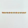 Herraje Retazo GC 11 Eslabones 1.65gr / 8.9cm / 5.4mm Tres Oros 18K