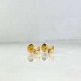 Topos Cuadrado Diamantado 0.5gr / Oro Amarillo *