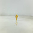 Dije Cruz 0.2gr / 1.2cm / Oro Amarillo