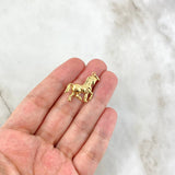 Dije Caballo 1.9gr / 3.2cm / Oro Amarillo
