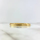 Pulso Aro Tornillo 13.65gr / 18cm / 4.8mm Oro Amarillo ©