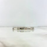 Pulso Aro Tornillo 9gr / 17cm / Oro Blanco *