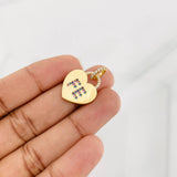 Dije Corazon Fe 2.4g / 2.5cm Oro Amarillo 18K