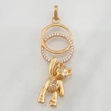 Dije Aros Oso 4.6g / 4.5cm Oro Rosa 18K