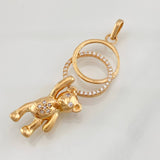 Dije Aros Oso 4.6g / 4.5cm Oro Rosa 18K