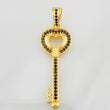 Dije Llave 2.4g / 4cm Oro Amarillo 18K