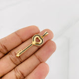 Dije Llave 2.4g / 4cm Oro Amarillo 18K