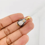 Dije Pinguino 3.65g / 2.5cm Tres Oros 18K