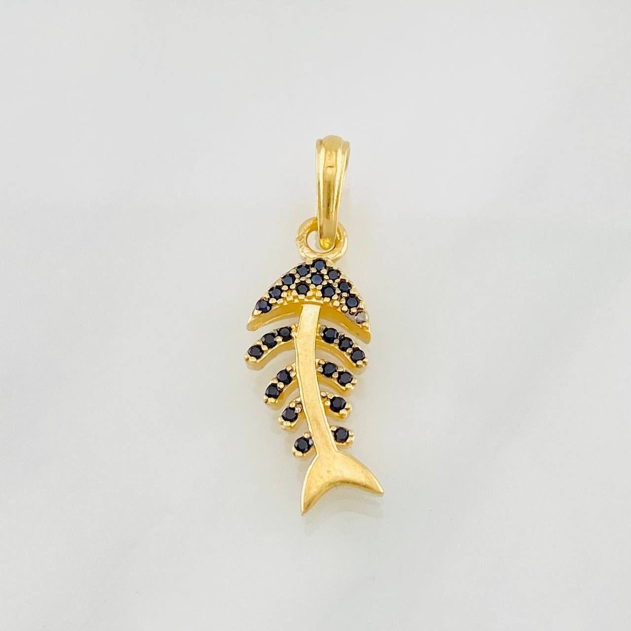 Dije Pez Espinas 1.85g / 2.3cm Oro Amarillo 18K