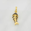 Dije Pez Espinas 1.85g / 2.3cm Oro Amarillo 18K