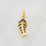 Dije Pez Espinas 1.85g / 2.3cm Oro Amarillo 18K