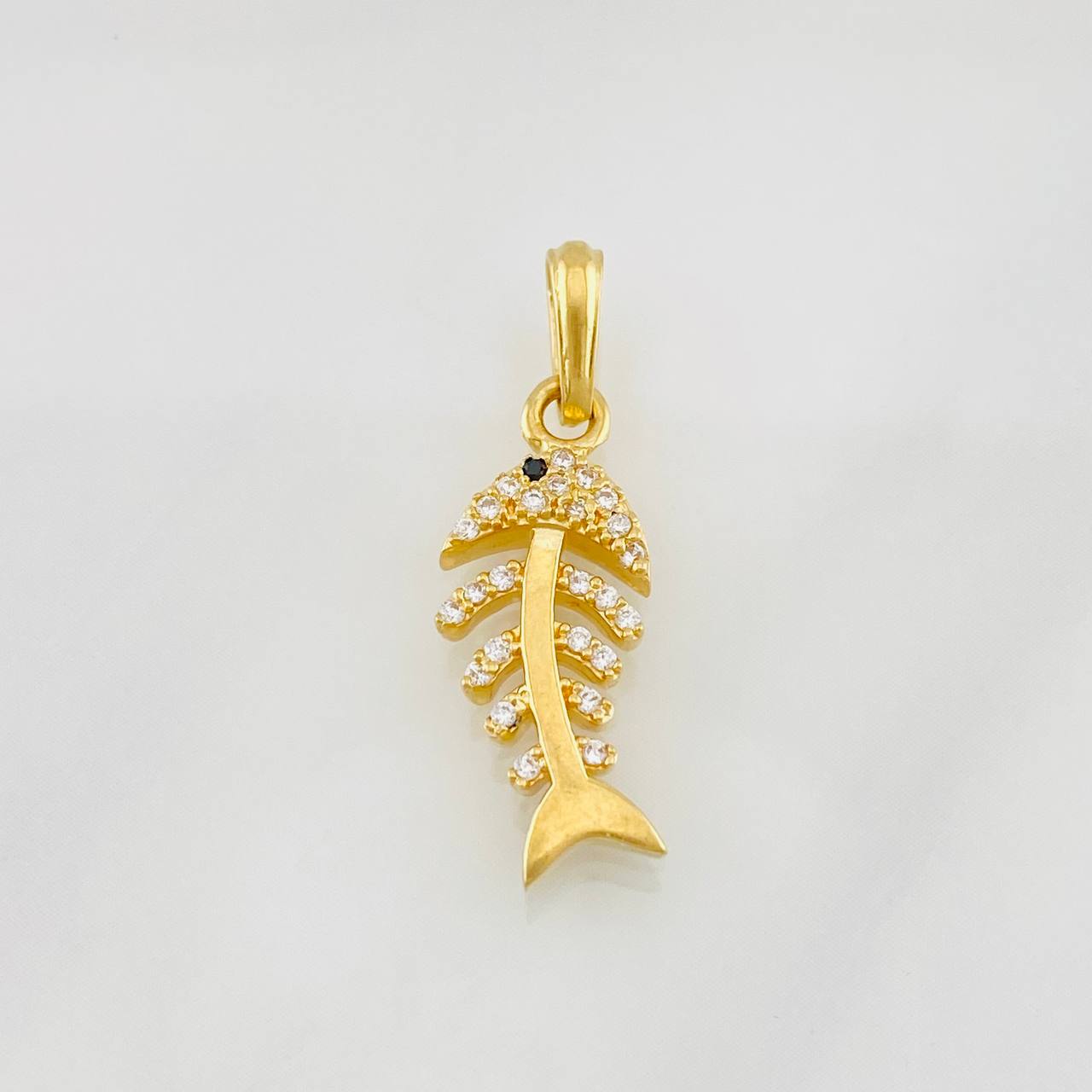 Dije Pez Espinas 1.85g / 2.3cm Oro Amarillo 18K