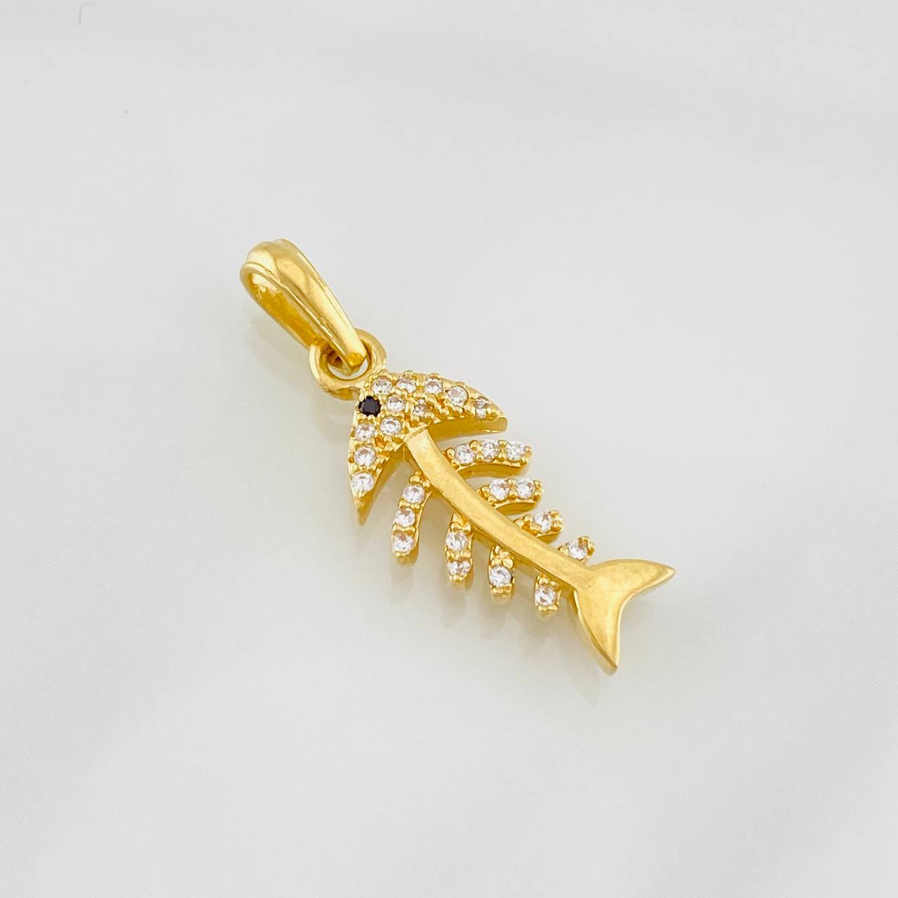 Dije Pez Espinas 1.85g / 2.3cm Oro Amarillo 18K