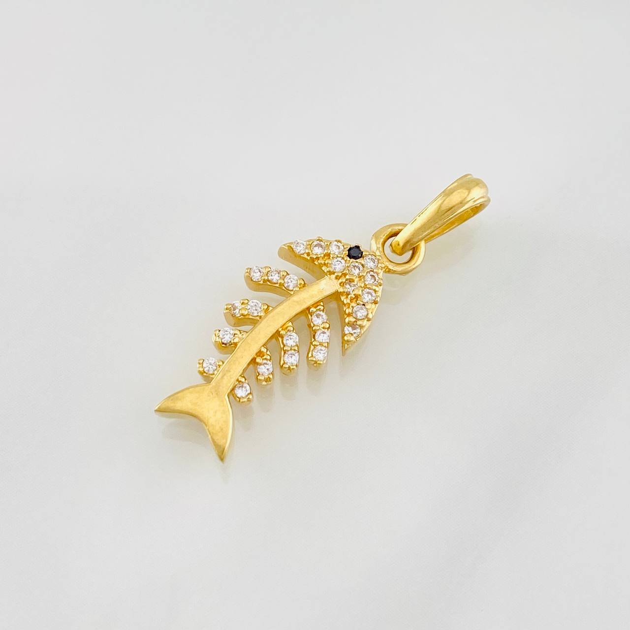 Dije Pez Espinas 1.85g / 2.3cm Oro Amarillo 18K