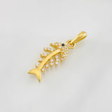 Dije Pez Espinas 1.85g / 2.3cm Oro Amarillo 18K