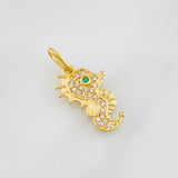 Dije Caballito de Mar 1.35g / 2cm Oro Amarillo 18K