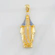Dije Virgen Milagrosa 7.6g / 5cm Dos Oros Amarillo Blanco 18K