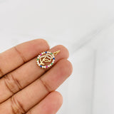 Dije Silueta Virgen Maria 1.25g / 2cm Oro Amarillo 18K