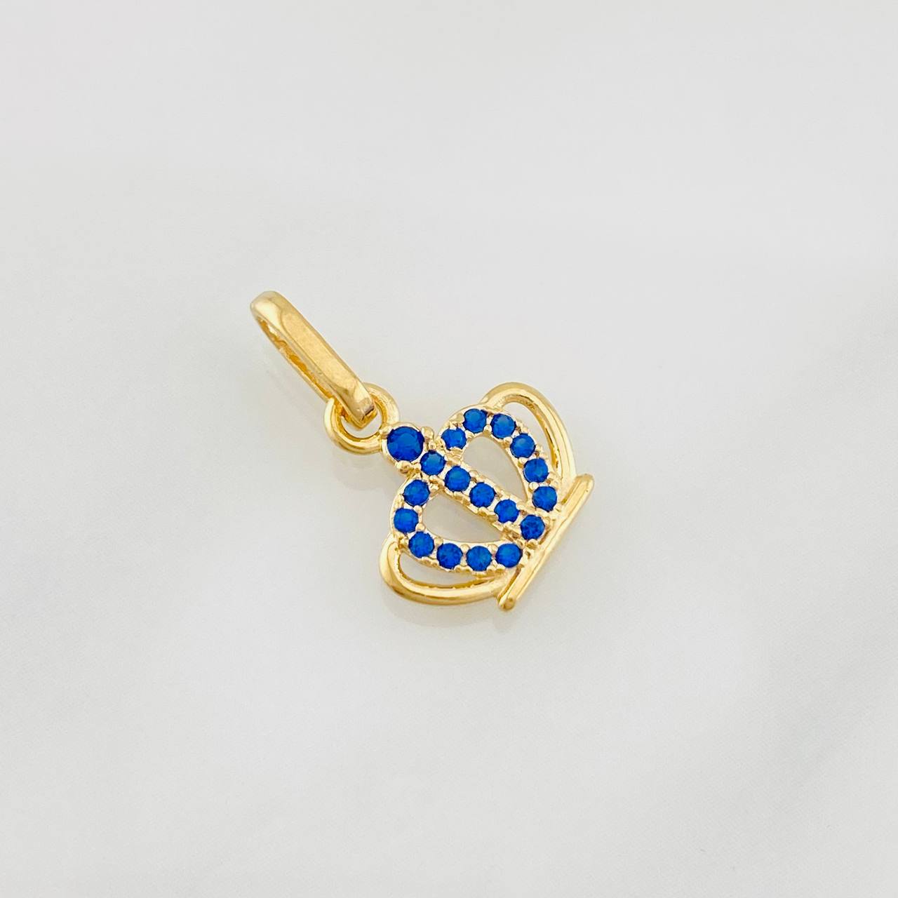 Dije Corona 0.6g / 1.5cm Oro Amarillo 18K