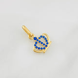 Dije Corona 0.6g / 1.5cm Oro Amarillo 18K