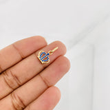Dije Corona 0.6g / 1.5cm Oro Amarillo 18K