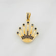 Dije Corona 2.25g / 2.2cm Oro Amarillo 18K