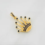 Dije Corona 2.25g / 2.2cm Oro Amarillo 18K