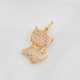 Dije Gato 2.25g / 2.5cm Oro Rosa 18K