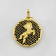 Dije Caballo 3.6g / 2.7cm Oro Amarillo 18K