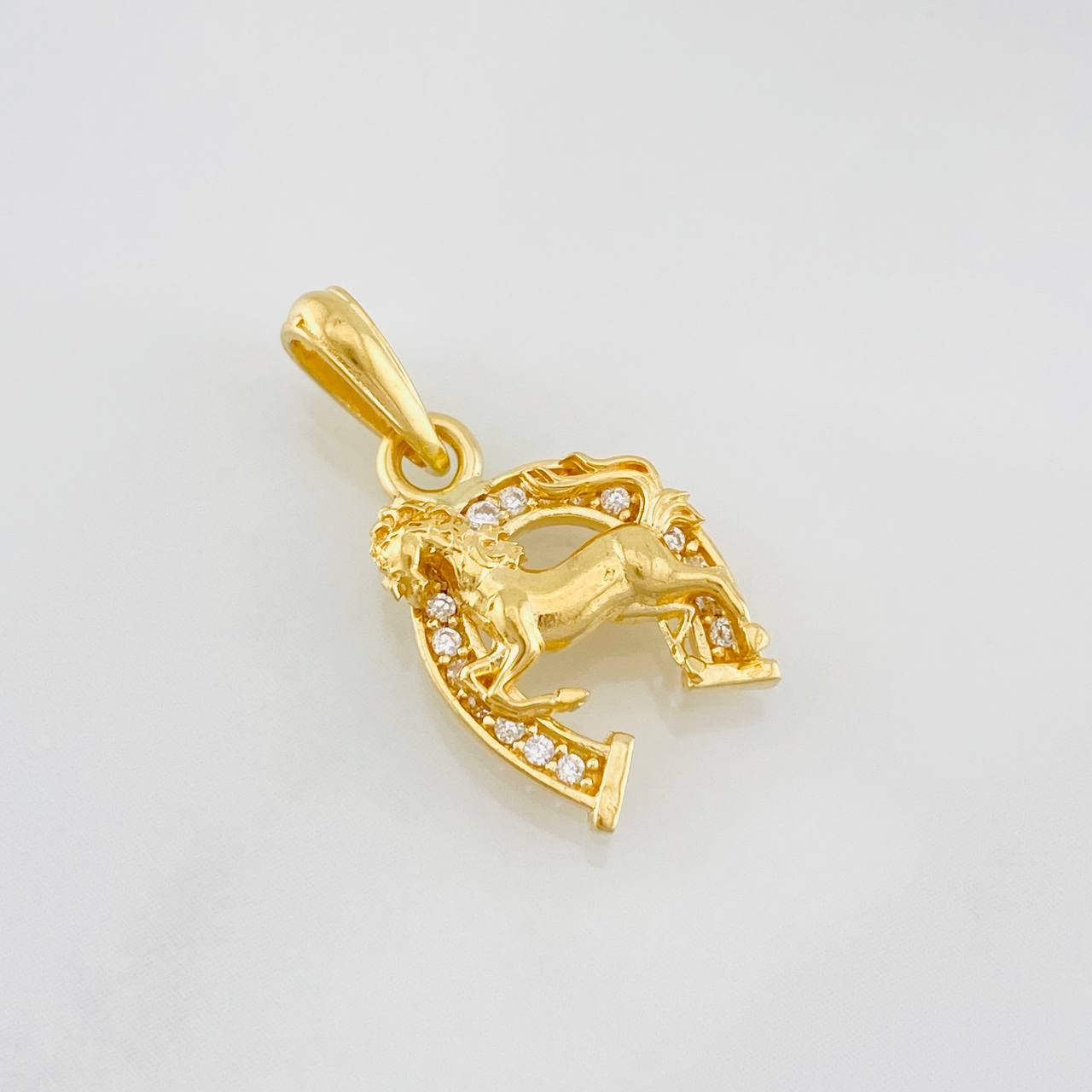 Dije Herradura Caballo 1.8g / 2cm Oro Amarillo 18K