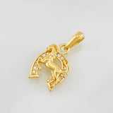 Dije Herradura Caballo 1.8g / 2cm Oro Amarillo 18K