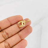 Dije Herradura Caballo 1.8g / 2cm Oro Amarillo 18K