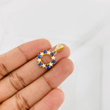 Dije Estrellas 1.85g / 2.5cm Oro Amarillo 18K