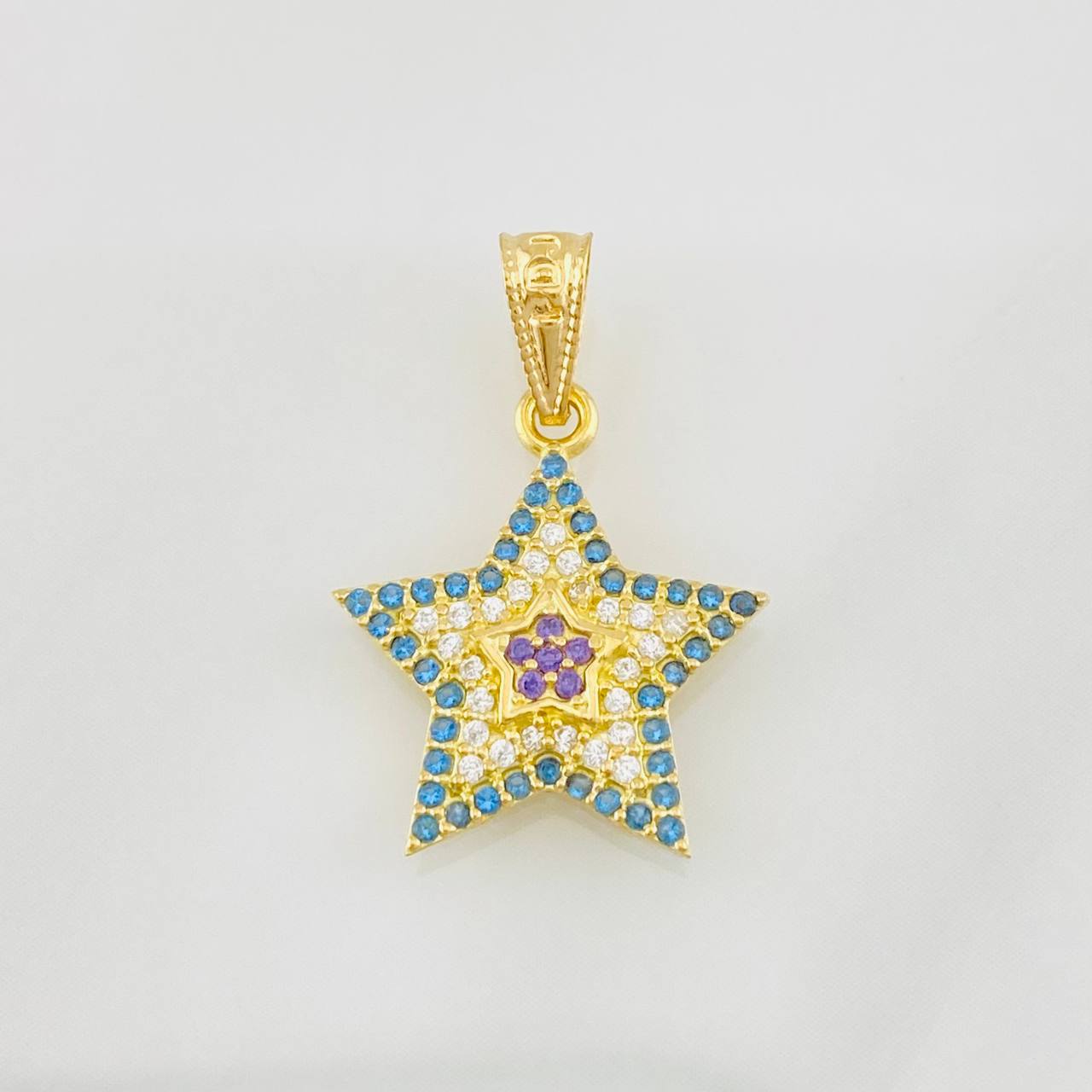 Dije Estrellas 1.25g / 2cm Oro Amarillo 18K