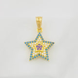 Dije Estrellas 1.25g / 2cm Oro Amarillo 18K