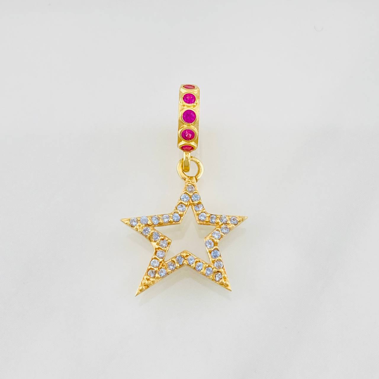 Dije Estrella 1.5g / 2.5cm Oro Amarillo 18K