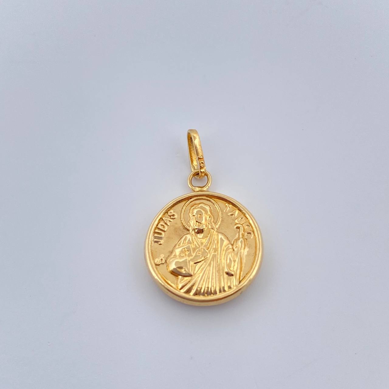 Dije San Jundas 0.8gr / 2cm / Oro Amarillo 18K $